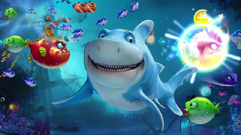 BT BET Jogo de tiro ao peixe Robot Wars